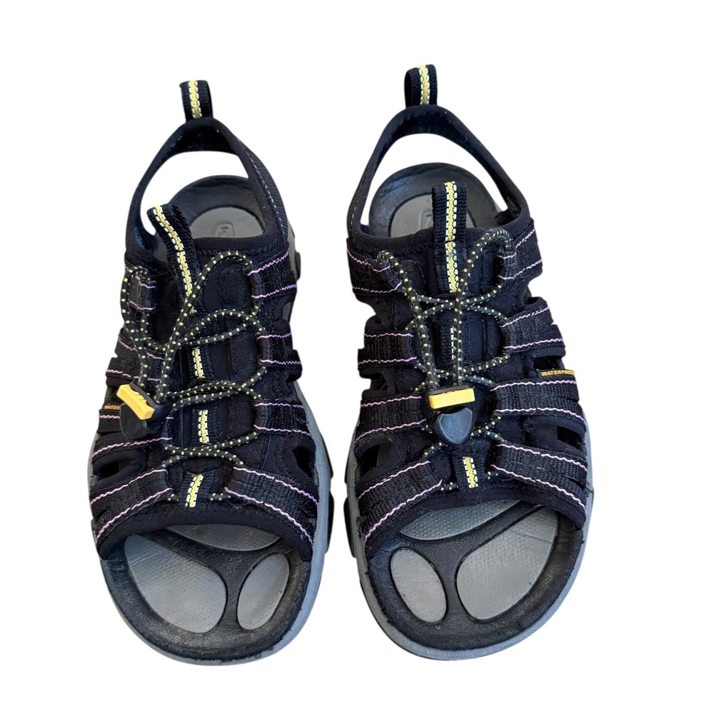 Keen Womens Black Purple Waterproof Hiking Water Sandals Shoes 1012229 6.5 - Picture 2 of 8